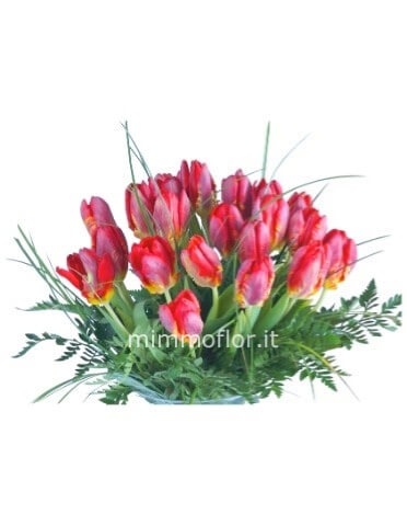 Bouquet di tulipani rosa